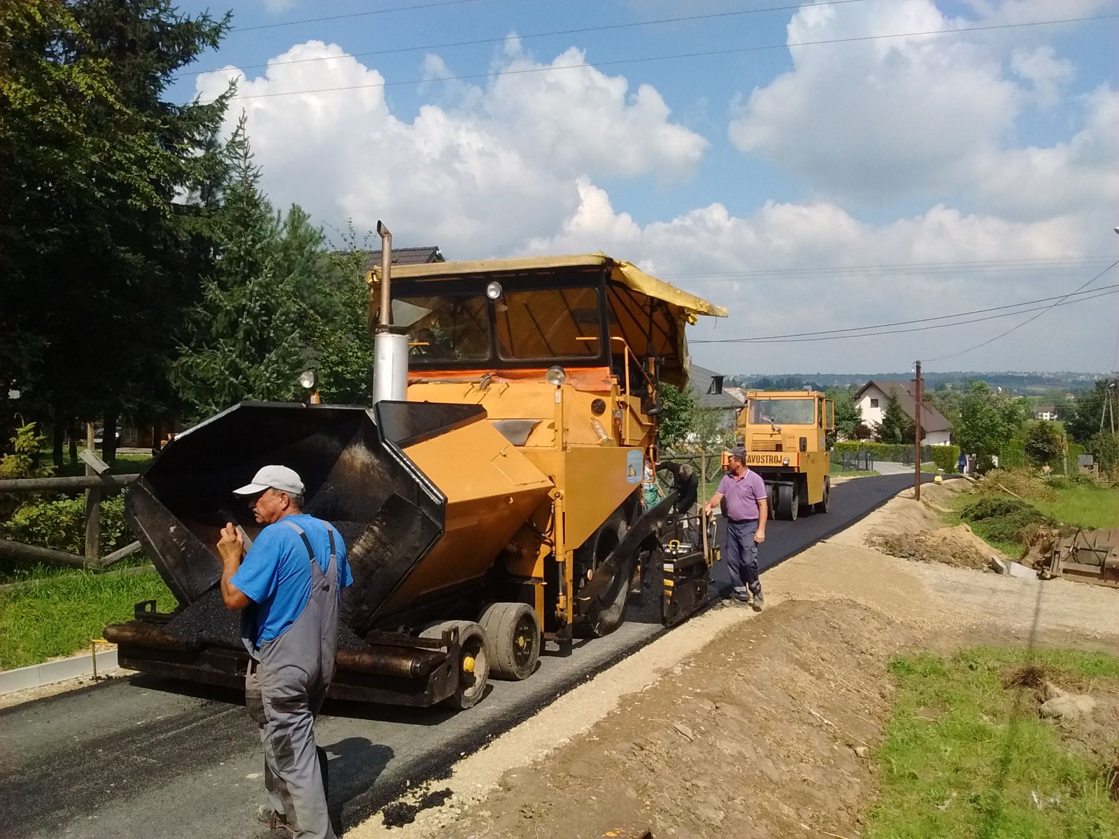 zdjęcie - droga Brzączowice - Podlesie